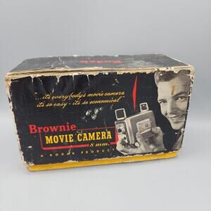 Kodak Brownie 8mm Movie Camera - with Box Not Tested